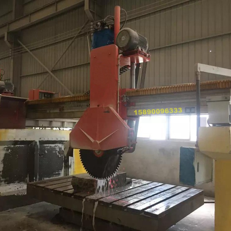 桥式龙门切石机桥式荒料锯石机石材厂家大同市桥式龙门锯石机图片