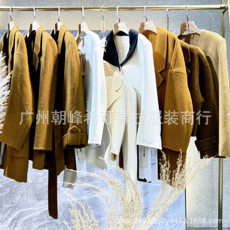 中高端女装货源服装品牌清货冬款外套女装实体店货源撤柜女装份货