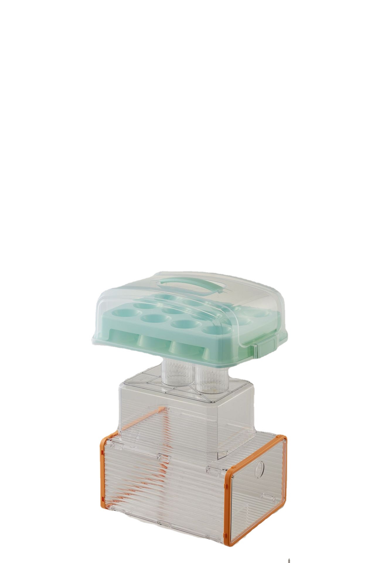 J117 Cake Box Paper Cup Cake Storage Box Baking Tool Multi-Layer Combination Rectangular Transparent Packaging Cake