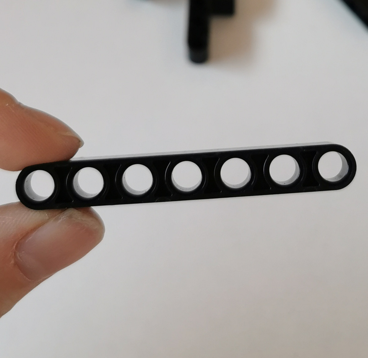 兼容乐高32524科技积木零配散件4495930厚连杆44959351x7孔梁臂