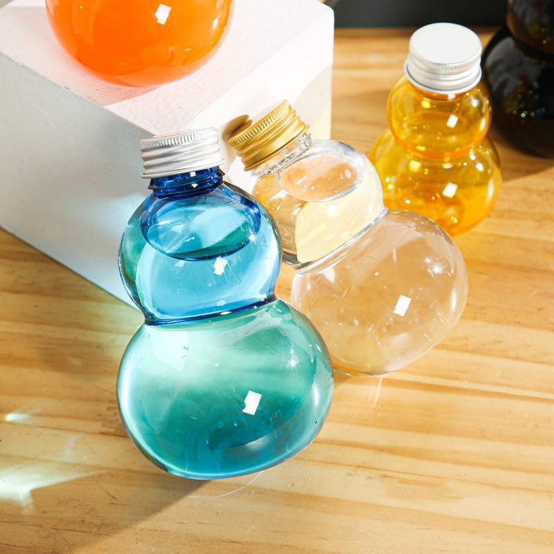 圆口耐高温饮料奶茶瓶pp透明果汁饮料瓶磨砂冷饮果汁饮料饮品杯