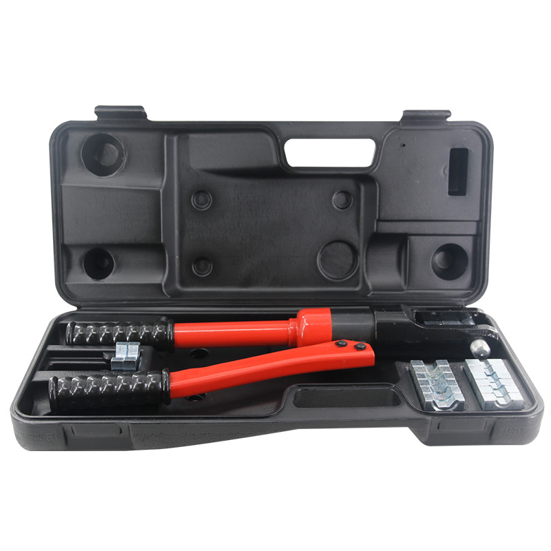 yato手动液压钳铜铝鼻子压接压线钳电工端子一体式钢筋电缆压紧钳