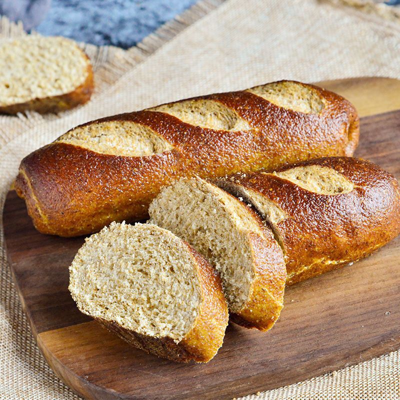 压缩面包咸味德式碱水全麦普雷结炸早餐代餐网红款批发包邮厂批发