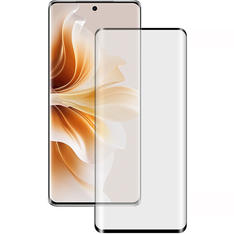 适用reno11pro钢化膜reno9/x100prox90s findx6pro边胶uv胶钢化膜