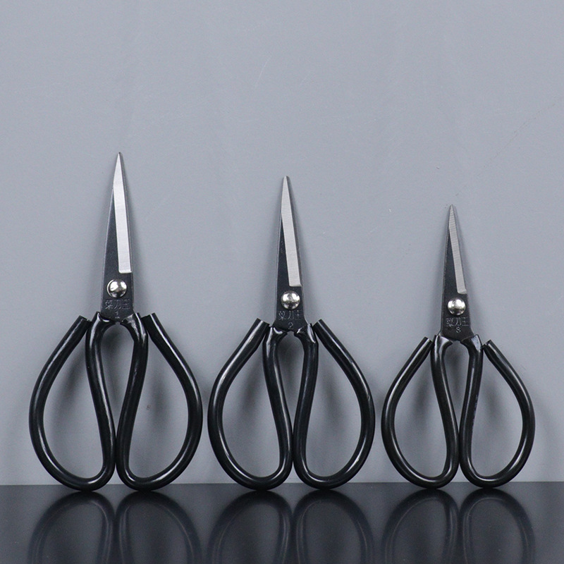 Kitchen Knife King Scissors Industrial Scissors Leather Scissors Tailor Scissors Kitchen Household High Carbon Steel Pointed Scissors Wholesale