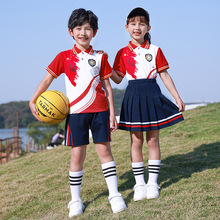 幼儿园园服夏装一年级小学生校服毕业套装夏季儿童班服短袖运动服