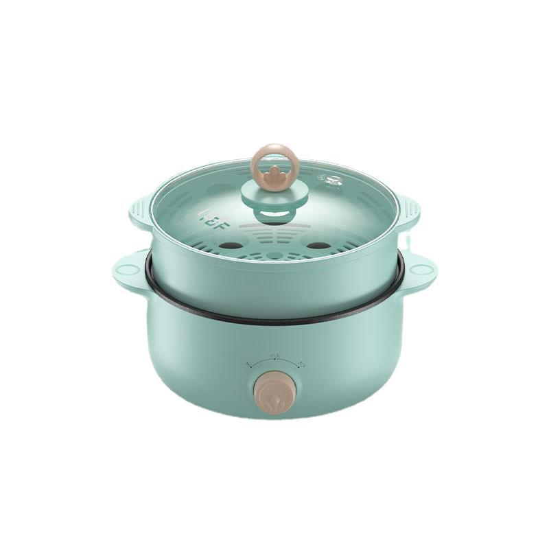 [Activity Gift] Ins Cooking Cooking Pot Multi-Functional Integrated Electric Food Warmer Steamer with Steamer
