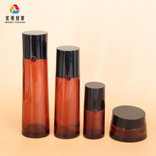 广州源头厂家套装瓶批发套装护肤品瓶粉底液化妆品瓶水乳系列