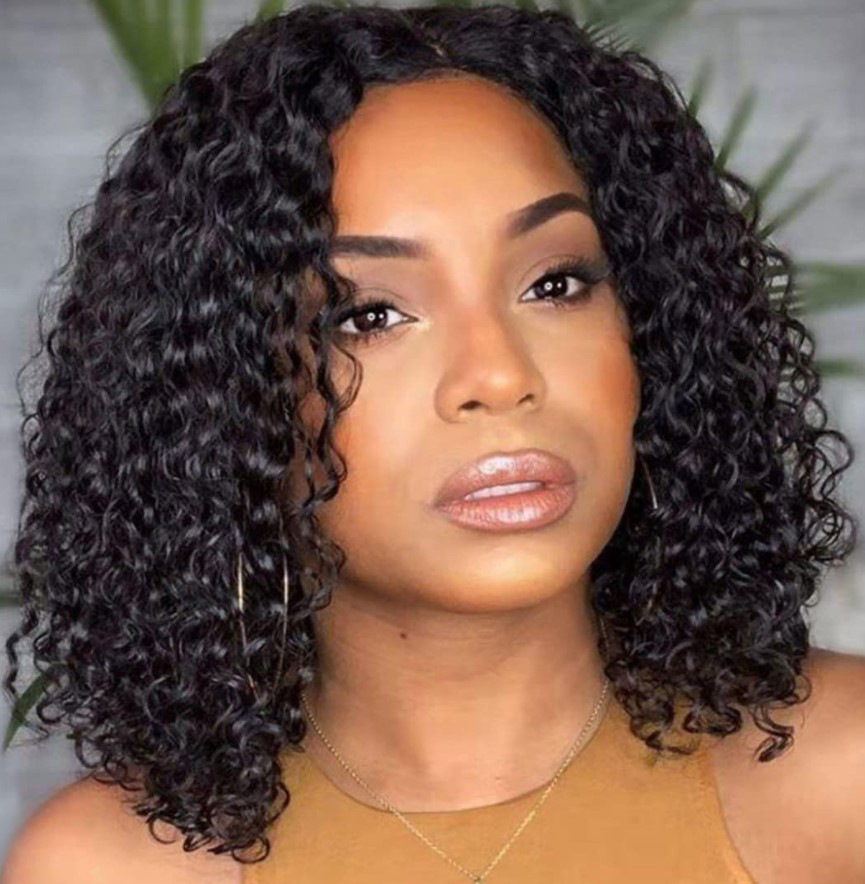 中分假发女发型