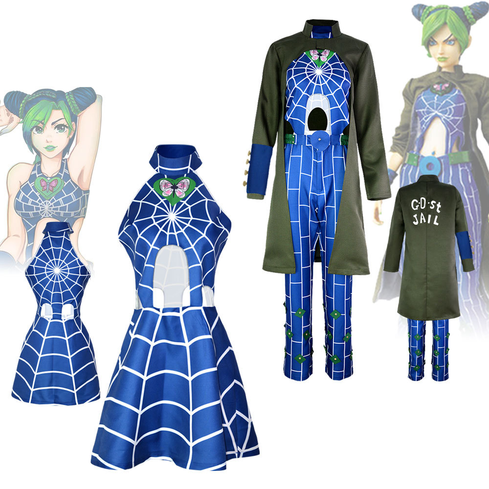 动漫jojo的奇妙冒险监狱cos服jojo空条徐伦cosplay服套裙现货批发