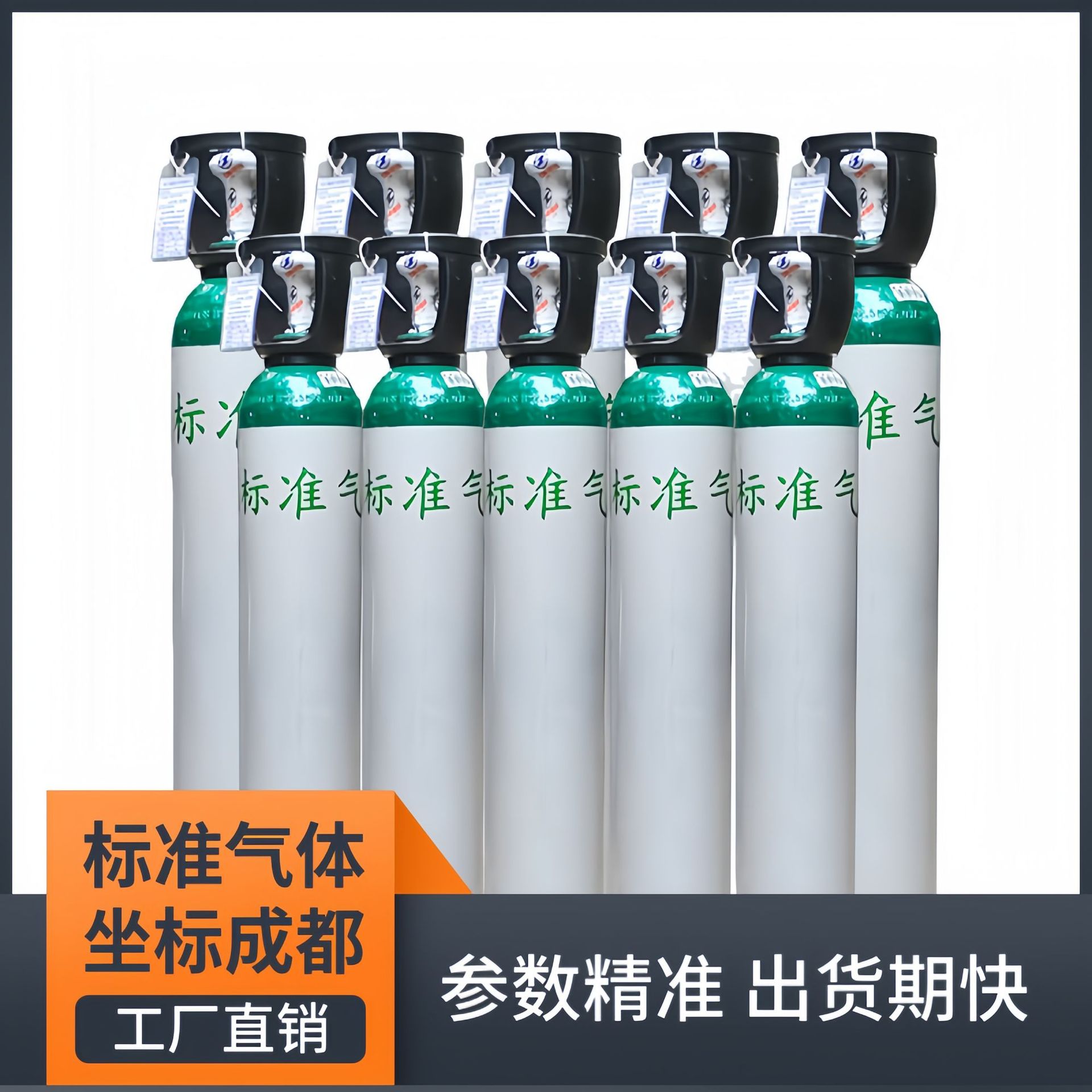 供应全国检测用标准气体实验用标气计量用发货精密新国标精密科研