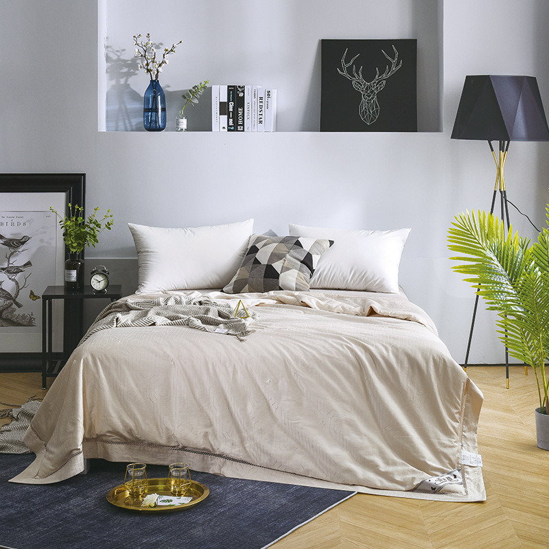 firs杉杉家纺贡缎镂空提花蚕丝被qfs-16638-阿里巴巴