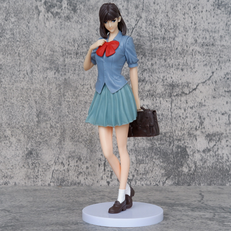 灌篮高手 湘北高校 赤木晴子 校服 站姿 雕像 盒装手办批发动漫