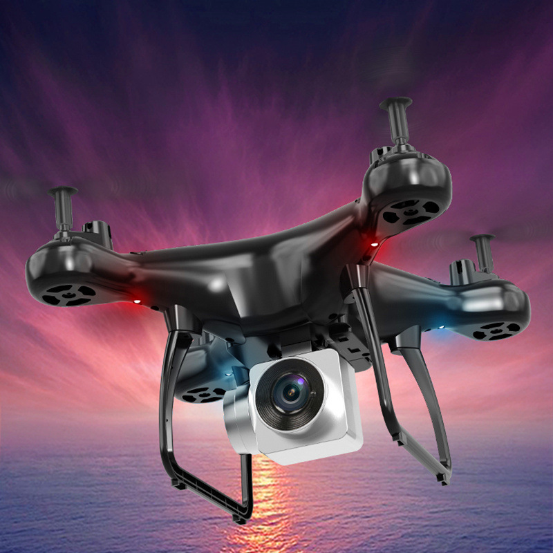 航拍无人机跨境小精灵泡沫盒包装四轴飞行器遥控飞机发光玩具礼品