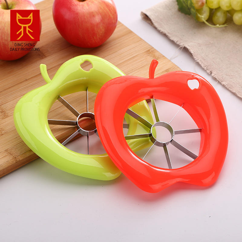 普通苹果切割器分切器 迷你不锈钢苹果切片器 苹果型切果器苹果切