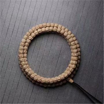 西藏热振柏香籽百香籽108男女佛珠手串藏式顺纹鬼脸百香籽手持