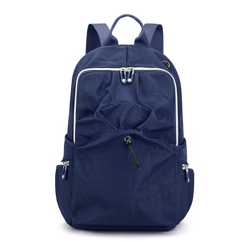 Nylon New Women's Backpack Student Bag Travel Bag Wholesale 8052