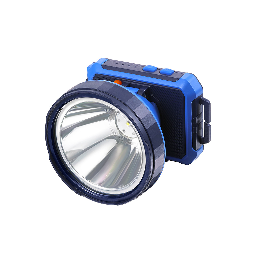 康铭头灯km-2888头戴式手电筒强光充电超亮户外夜钓远射矿灯防水