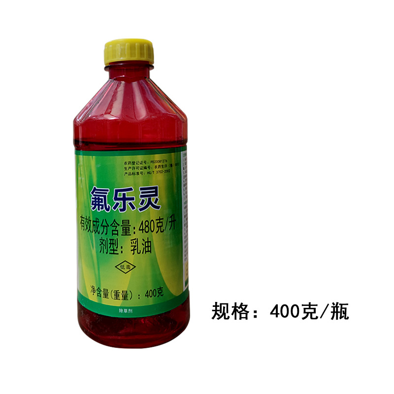 滨农科技 48%氟乐灵乳油棉花大豆田一年生杂草除草剂400克