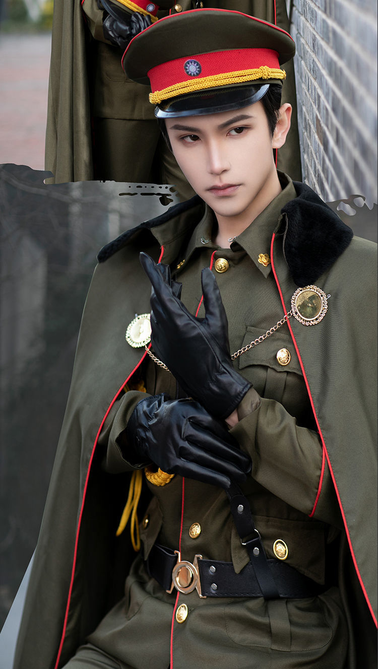 军阀装大帅服军装老九张大佛爷同款军阀装表演服cosplay服套装
