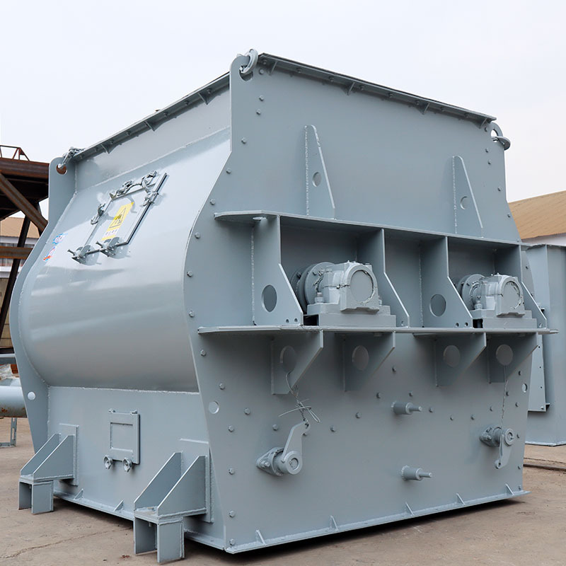 厂家直销强力双轴无重力搅拌机干粉化工混合设备犁刀式混合机