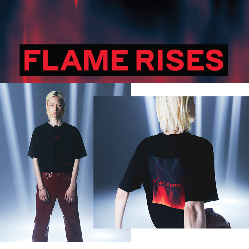 flame rises同款印花t恤许允真中村一叶金采源 洪恩采宫胁咲良tee