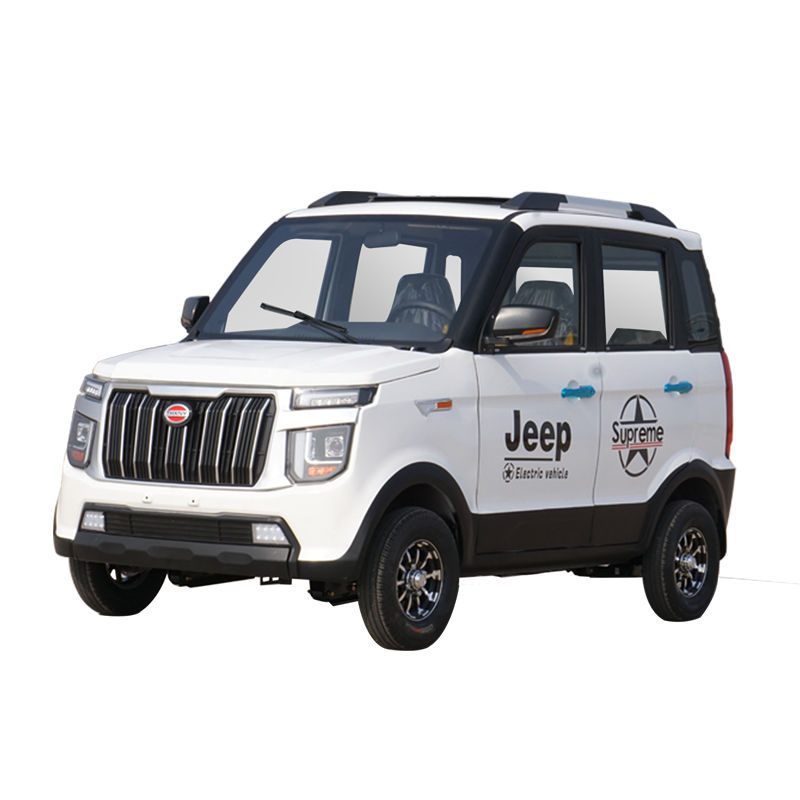 新款五羊锂电瓶电动四轮汽车成人新能源油电两用越野家用老年代步