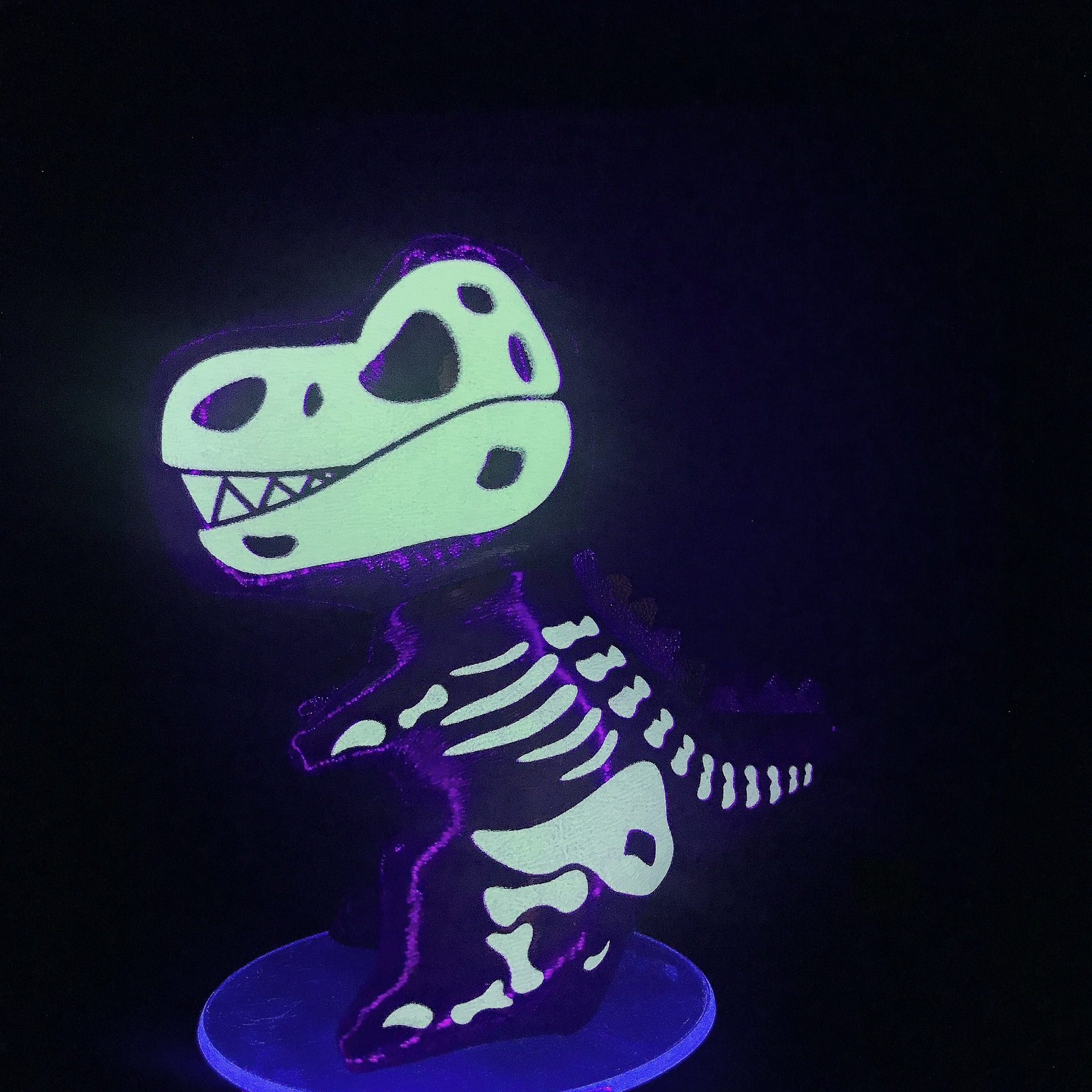 4寸迷你卡通带夜光恐龙包包钥匙扣摆件新奇送礼精美玩具挂件