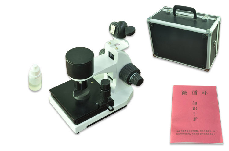 末梢血管血液透视仪 甲壁微循环检测仪 血液流速分析仪 视频对比