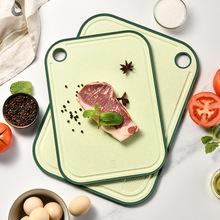 加厚环保菜板抗菌防霉双面砧板小麦秸秆砧板案板水果肉类切菜板