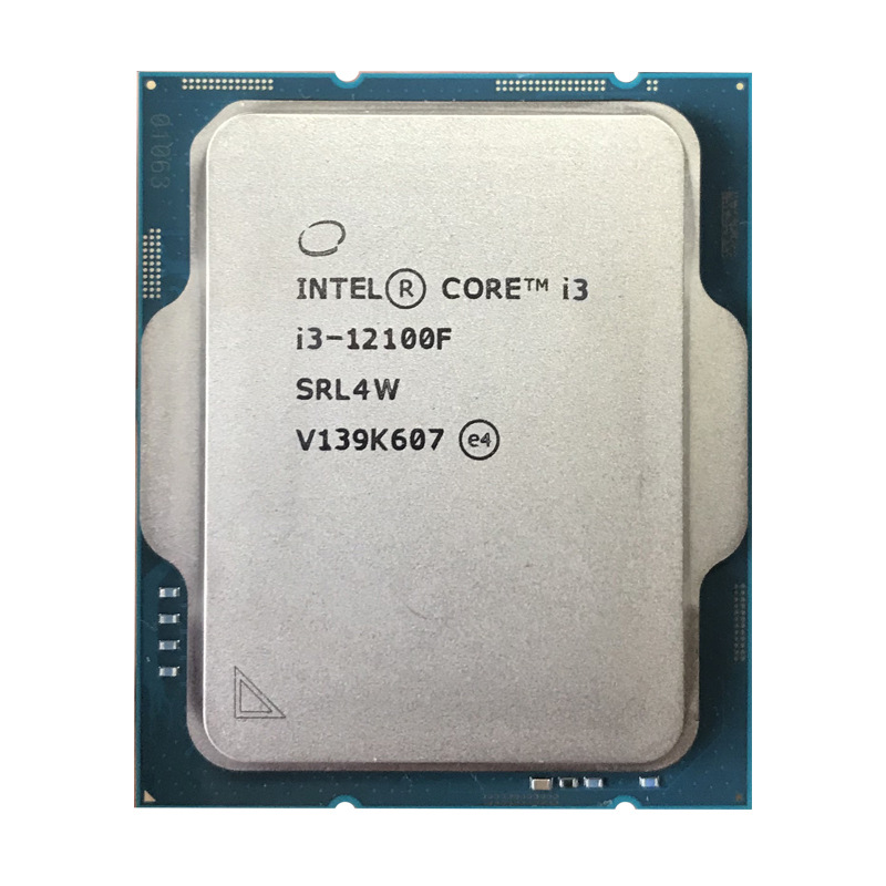 intel/英特尔 i3-12100f全新散片 酷睿12代 适用h610系列主板套装