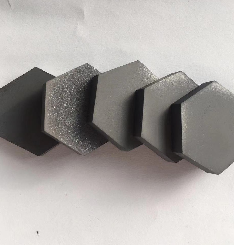 耐磨碳化硼陶瓷板 碳化硼防弹板 六角陶瓷防弹片