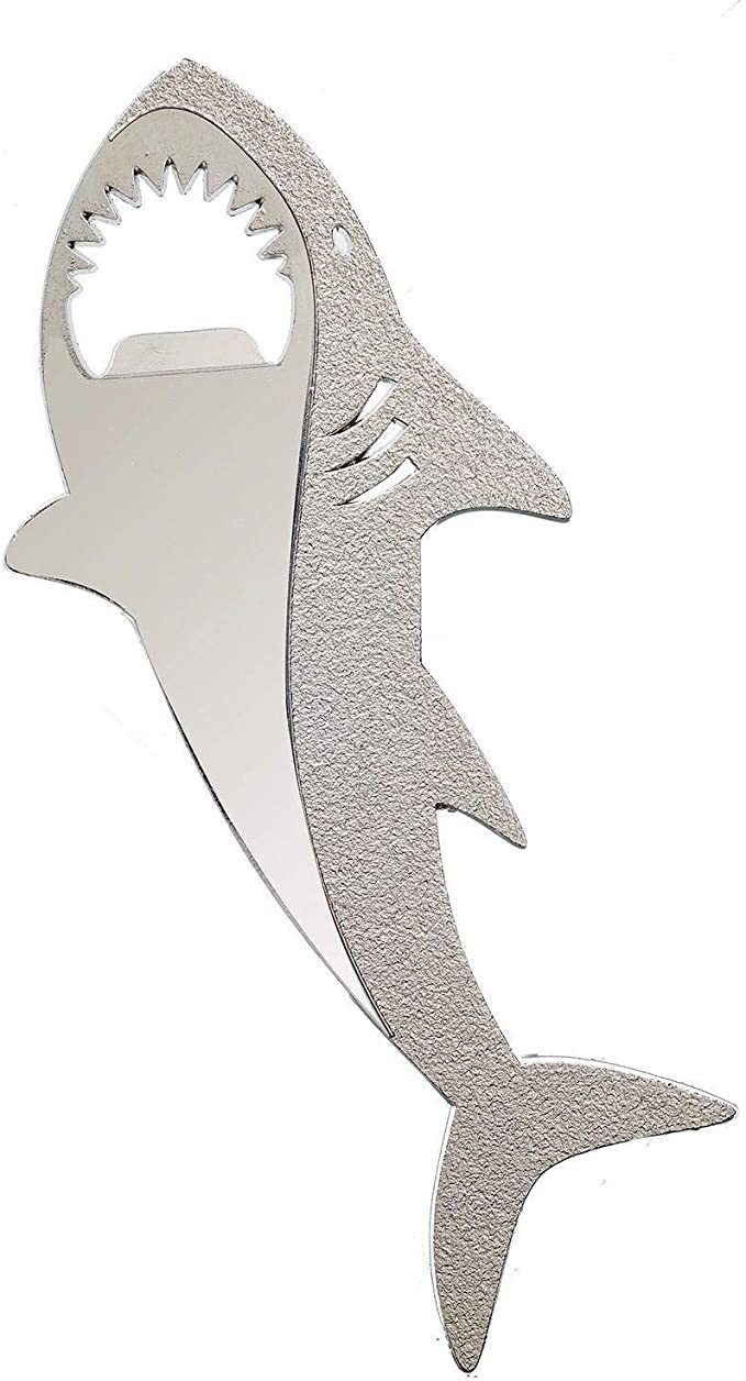 创意鲨鱼啤酒开瓶器啤酒启居家啤酒起海洋鱼个性餐厅酒吧开瓶器