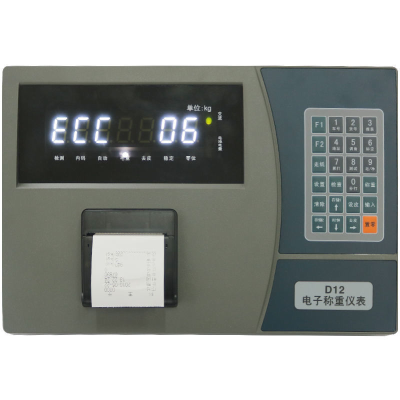 柯力仪表d12数字电子称称重仪表电子磅,地磅表头称重显示器100吨
