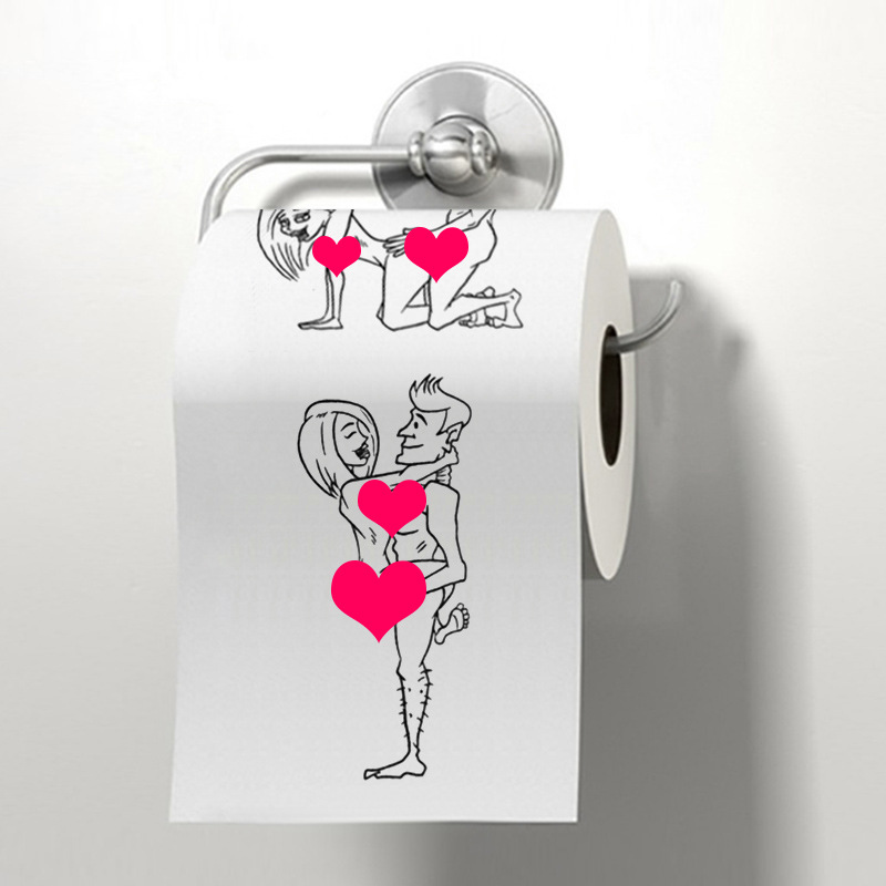 情趣恶搞卫生纸| 创意情侣礼物搞怪男生生日礼物整蛊印花卷纸厕纸