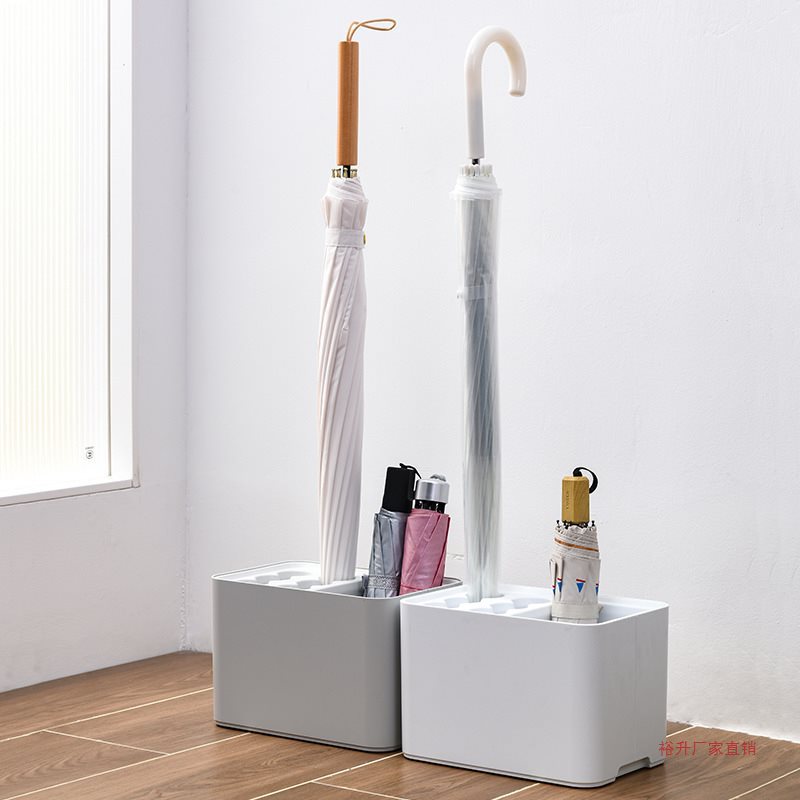 家用雨伞收纳架长柄雨伞收纳桶筒雨伞架子大号置伞架折叠伞置物架