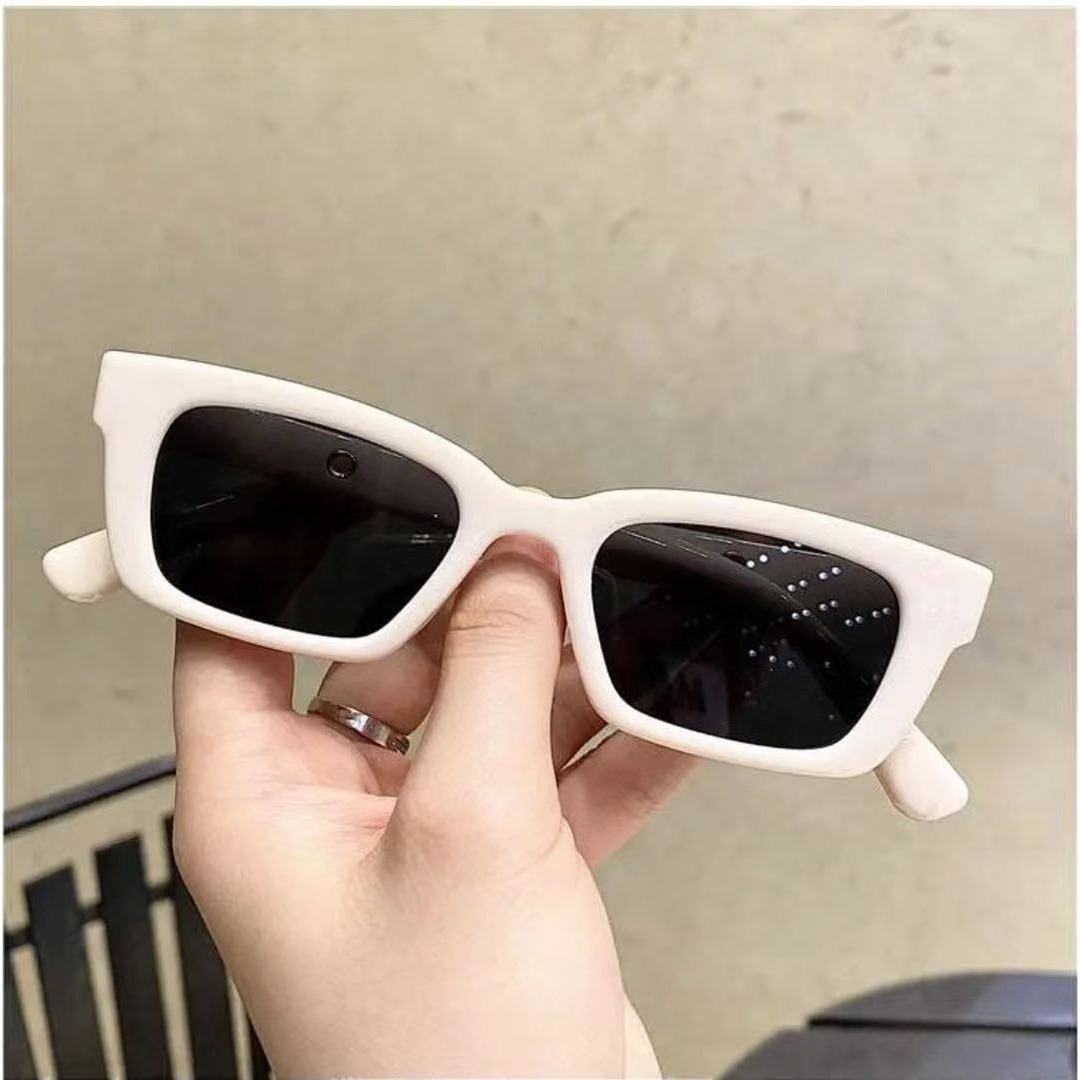 New Small Square Box Korean Style Fashionable Sunglasses Gd Jin Zhini Same Style Sunglasses Tiktok Trendy Women's Factory Wholesale