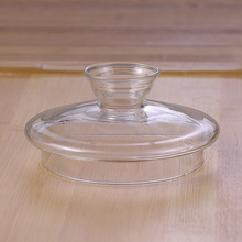 自动上水盖养生壶盖子蒸茶壶盖子杯子盖高硼硅玻璃中空过水盖耐热
