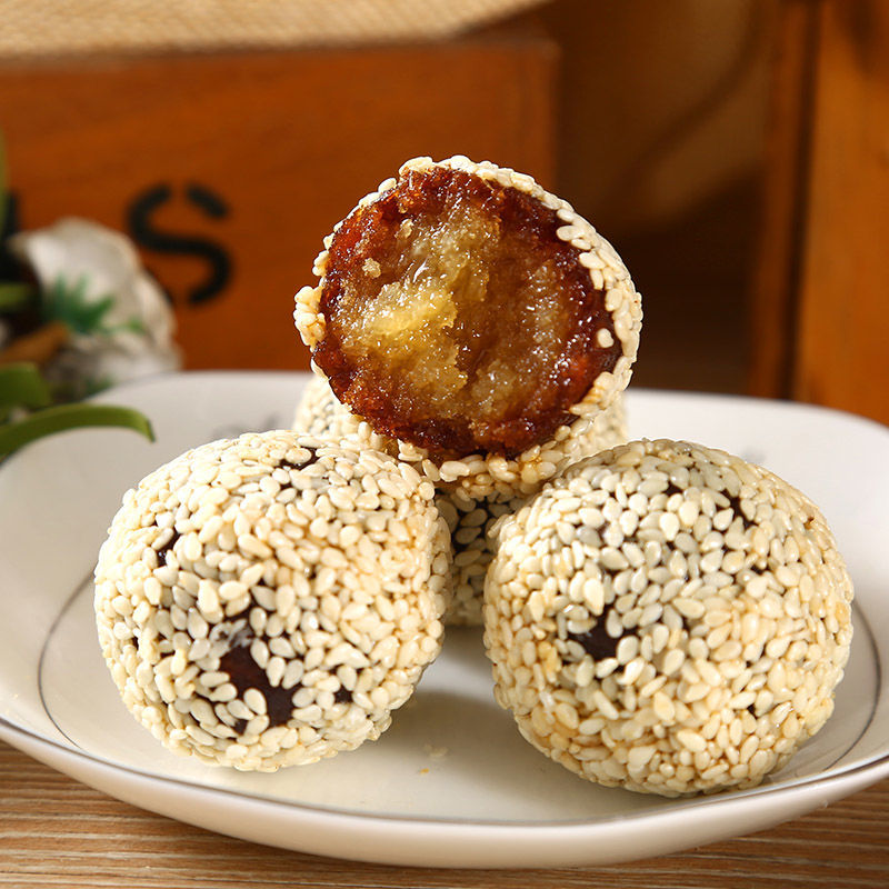 山西特产5斤闻喜煮饼整箱批发1斤芝麻糕休闲零食小吃手工糕点点心