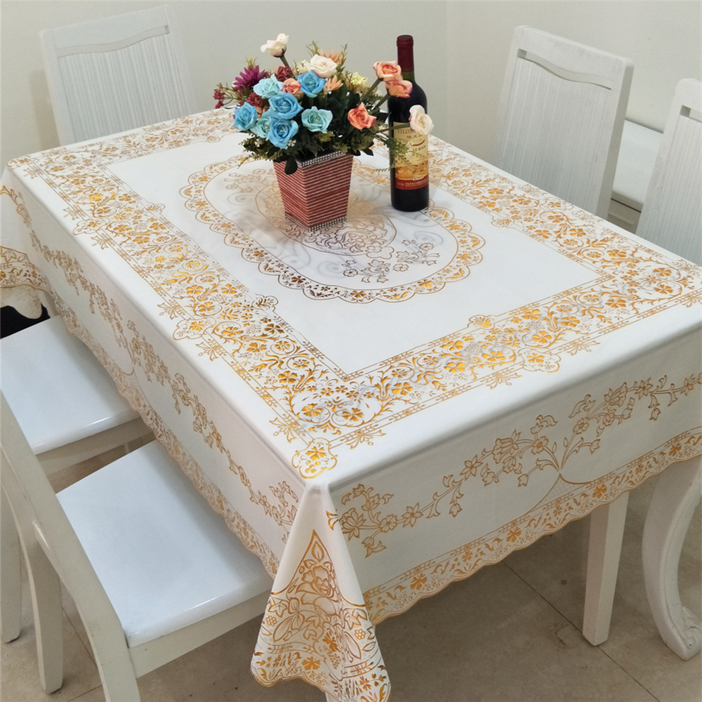 pvc防水防烫桌布软质玻璃透明餐桌布塑料桌垫免洗茶几垫台布