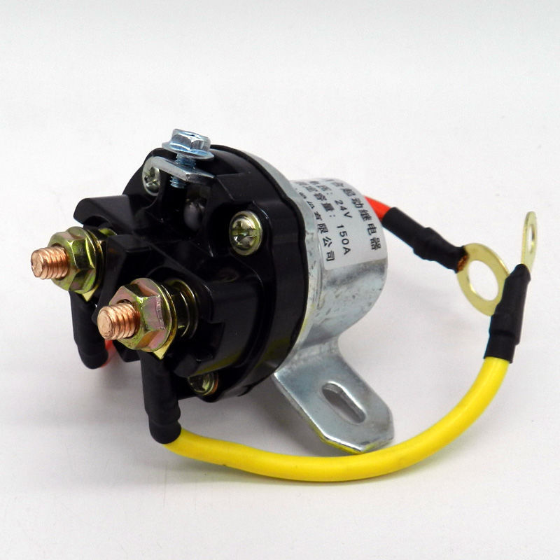 汽车12v/24v减速马达起动继电器/150a大功率汽车马达启动继电器