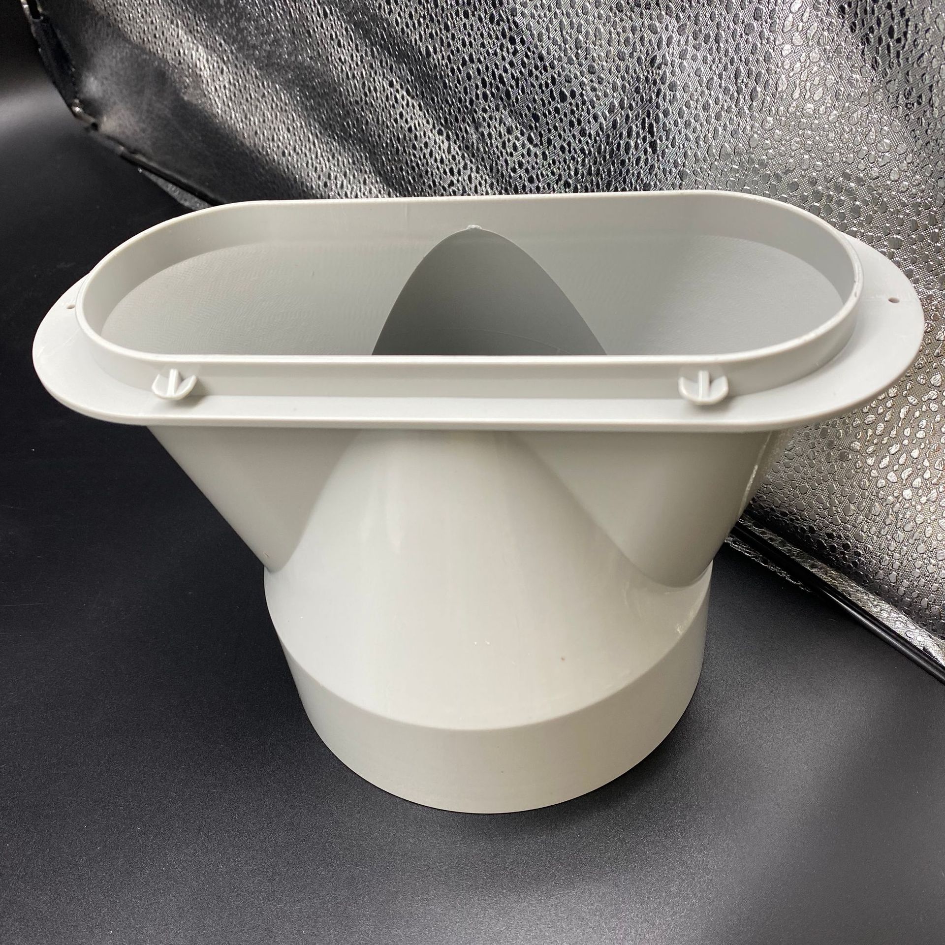 移动空调专用排风管排气管排热管扁嘴接口鸭嘴直径13空调管口15cm