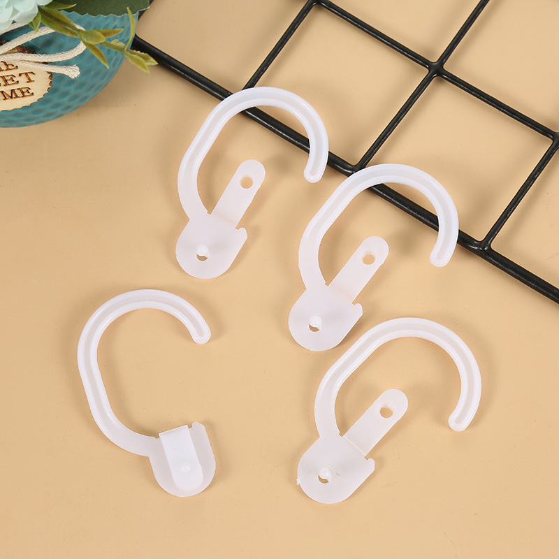 factory wholesale plastic folding hooks hook cardboard hook packaging bag accessories small accessories left and right hook snap hook