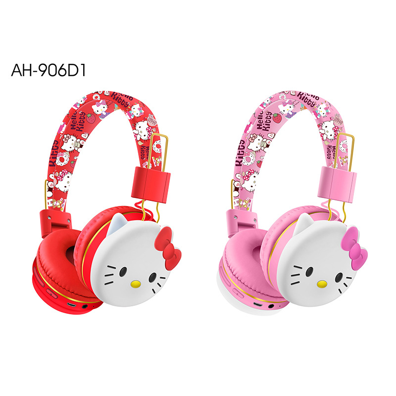 AH-906D1 New Private Model Head-Mounted Bluetooth Headset Foldable Wireless Sports Game Headset for Conversation