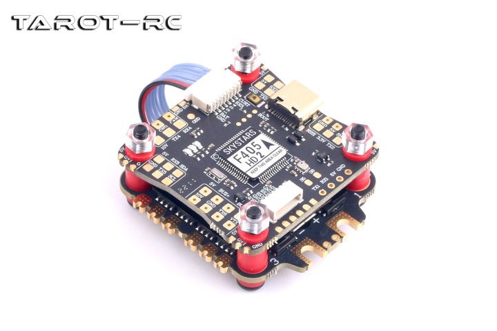 skystars f4飞控 f405-hd2 55a飞塔 4合1电调 3-6s支持osd 穿越机