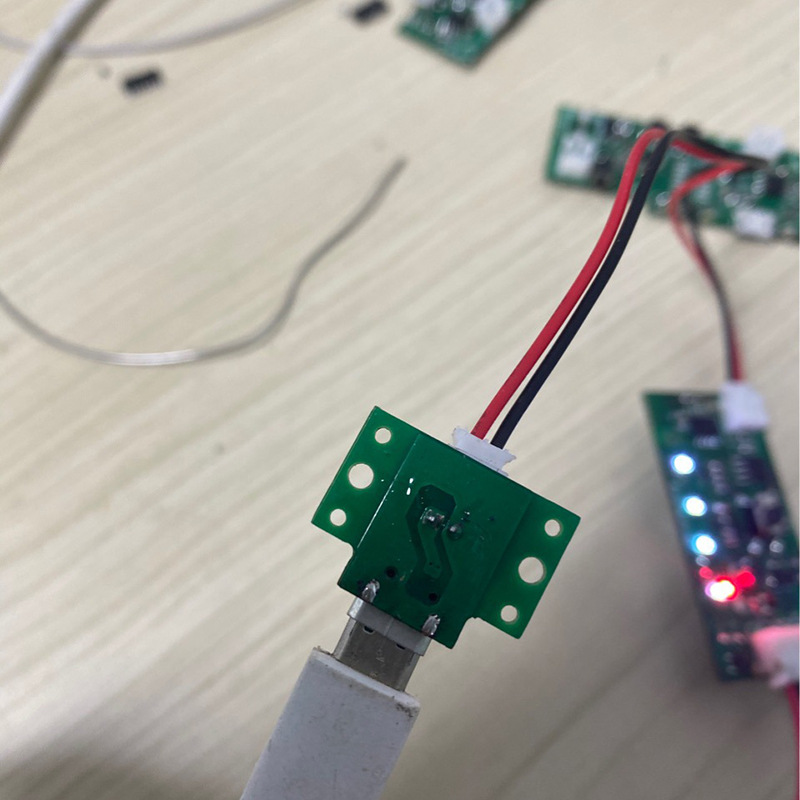 usb桌面办公风扇电脑板pcba电控板小家电控制板pcb方案开发线路板