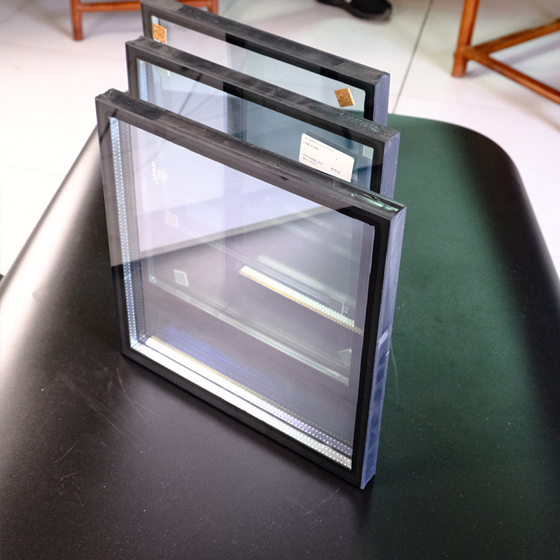 四川厂家定制 中空玻璃 建筑幕墙中空蝼蚁玻璃 双层夹胶隔热玻璃