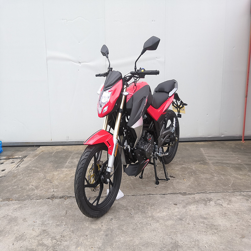 二轮摩托车汽油ak150外贸南美秘鲁二轮摩托车 载人载货男装摩托车