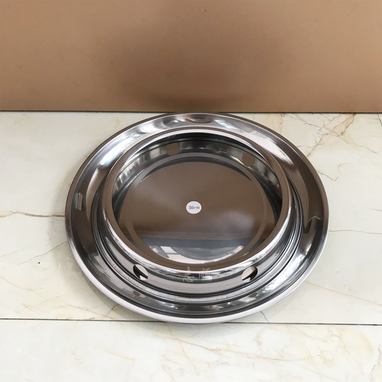 不锈钢锅架多用鼎架隔热锅圈连盘锅架置物架锅圈带盘厨房用品