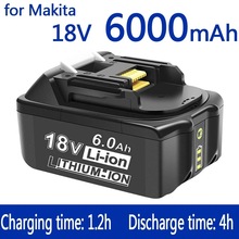 New For 18V Makita Battery 6000mAh Rechargeable Power Tools